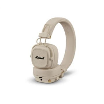 MARSHALL Major V brezžične slušalke, bež