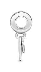 Pandora Dvojni srebrni obesek v obliki srca Moments 799212C01