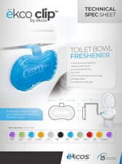 Ekcos Ekcos Ekcoclip - ekološka sponka za stranišče, vonj po oceanu