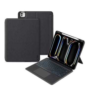 Tech-protect SC Mag Pen Keyboard etui z tipkovnico za iPad Pro 13'' 7-8gen 2024 / 2025, črna