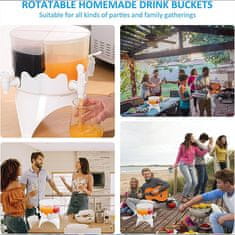 Cool Mango Vrtljiv točilnik za pijačo – Juicy