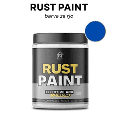 Smania Barva za rjo RustPaint - Modra | Premaz proti rji | Antikorozijska barva | Barva za kovino