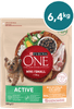 Purina ONE MINI/SMALL Active suha hrana za pse do 10kg, bogata s piščancem in rižem, 8x800g