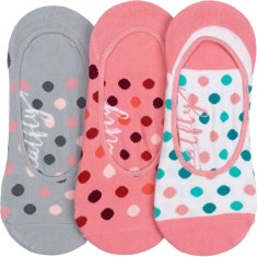 MEATFLY DARILNI PAKET 3 KOSOV - Nizke nogavice bele/roza barve