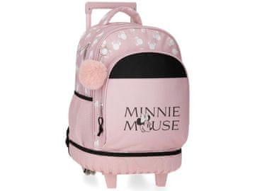 Joummabags Šolski nahrbtnik na kolesih MINNIE MOUSE Heads, 30L, 3142941