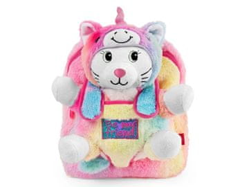 Perletti Otroški nahrbtnik z odstranljivo plišasto živaljo Perletti Toys Kawaii Unicorn Cat, 13089