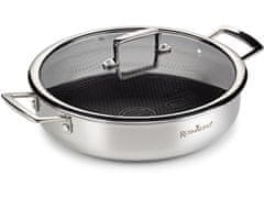 Rosmarino HexaPro nizka ponev s pokrovko, 28 cm