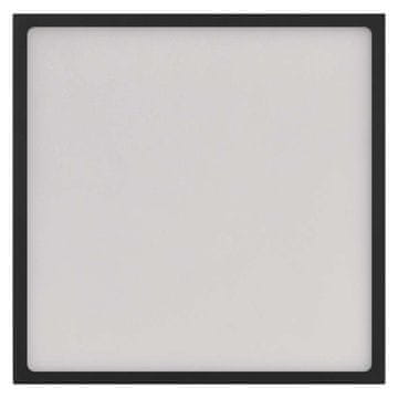 Emos LED panel NEXXO,nadometni, kvadratni, črn, 28,5W, nastavljiva CCT