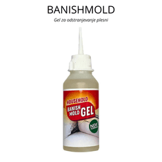 Smania Gel za odstranjevanje plesni BanishMold (100 ml) | Odstranjevalec plesni | Čistilo za fuge