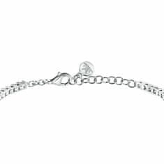 Morellato Bleščeča teniška zapestnica s svetlo modrimi cirkoni Tesori SAIW269