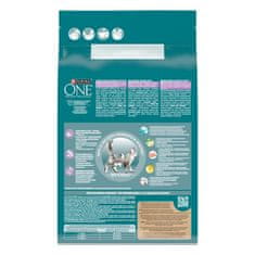Purina ONE Bifensis Sensitive suha hrana za odrasle mačke, s puranom, 4x3kg
