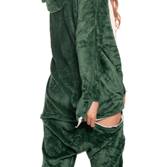 Nikcorp Ženska enodelna pižama kigurumi Snorlax Pokemon, udoben kombinezon za odrasle, velikost M (155-165 cm)