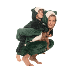 Nikcorp Ženska enodelna pižama kigurumi Snorlax Pokemon, udoben kombinezon za odrasle, velikost M (155-165 cm)