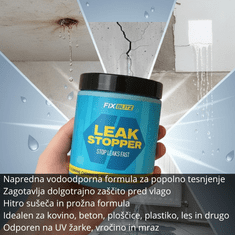 Smania Vodoodporni premaz (1 kg) LEAK STOPPER | Vodoodporni prozoren premaz | Univerzalni premaz
