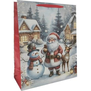 PIGO Vrečka darilna xl jumbo novo leto božiček