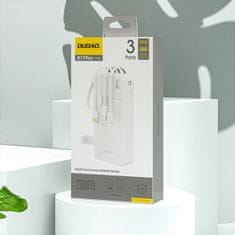 DUDAO K11 Pro Power Bank 20000mAh + kabel USB / USB-C / Lightning / Micro USB 10W, belo