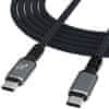 WPS-UY41S kabel USB-C / Thunderbolt 4 4K 240W 1m, črna