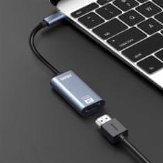 MG WACH-01 adapter USB-C / HDMI 4K 60Hz, črna