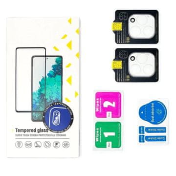 MG Full Camera Glass 2x zaščitno steklo za kamero za iPhone 17 Air, črna