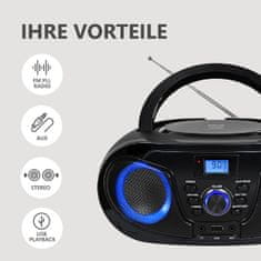 Silva Schneider Prenosni radio MPC 25.4 ČRN