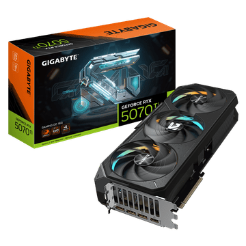 Gigabyte GeForce RTX 5070 Ti GAMING OC 16G grafična kartica, 16GB GDDR7, PCI-E 5.0 (GV-N507TGAMING OC-16GD)