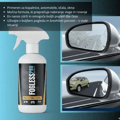 Smania Sprej proti meglenju in rosenju FoglessPro | Antirosilo za stekla | Sprej proti megljenju