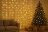 LED svetlobna zavesa toplo bela 1m IP44 NATALE-2