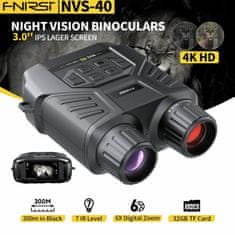 FNIRSI nočni daljnogled s snemanjem 4K NVS-40