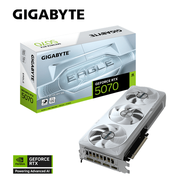 Grafična kartica GIGABYTE GeForce RTX 5070 EAGLE OC ICE