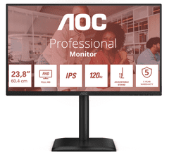 AOC 24E4U monitor, 60,5cm (23,8), FHD, IPS, 120 Hz