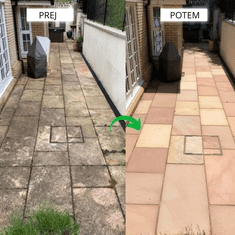 Smania Sredstvo za čiščenje tlakovcev VivaVex | Čistilo za tlakovce | Odstranjevalec alg in plesni