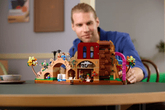 LEGO Ideas 21360 Willy Wonka in tovarna čokolade