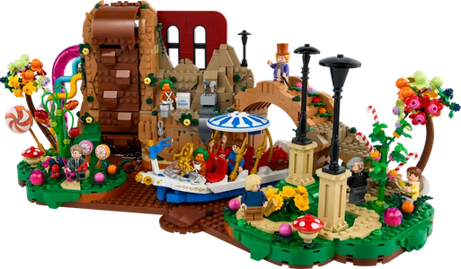 LEGO Ideas Willy Wonka in tovarna čokolade