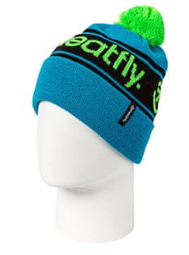 MEATFLY Moška kapa Robb Malibu v modri/lime barvi