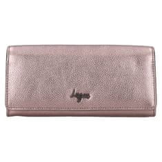 Lagen Ženska usnjena denarnica LG720M DK.BRONZ