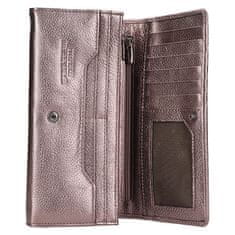 Lagen Ženska usnjena denarnica LG720M DK.BRONZ