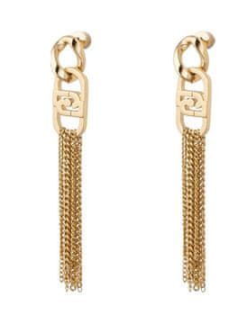 Liu.Jo Modni dolgi uhani z obeski LJ3057