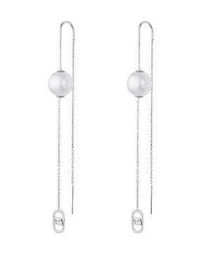 Liu.Jo Očarljivi uhani z umetnim biserom LJ3009