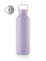 Equa Timeless termična kovinska steklenička Lavender, 600 ml, sivka (DW LAV SM)