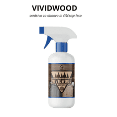 Smania Sredstvo za obnovo in čiščenje lesa VividWood (300 ml) | Čistilo za les | Obnova zunanjega lesa 