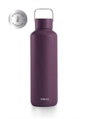 Equa Timeless termična kovinska steklenička Mulberry, 600 ml, temno vijolična (DW MLB SM)