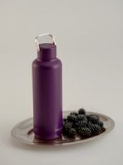 Equa Timeless termična kovinska steklenička Mulberry, 600 ml, temno vijolična (DW MLB SM)
