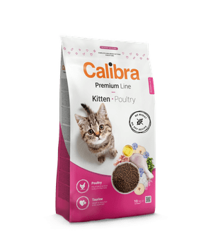 Calibra Premium Kitten suha hrana za mačje mladiče, perutnina, 10kg