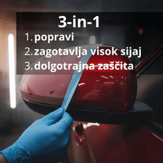 Smania Sredstvo za popravilo in visok sijaj AutoGloss | Polirna pasta za avto | Sredstvo za obnovo laka | Zaščita avtomobilske barve