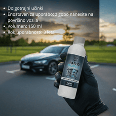 Smania Sredstvo za popravilo in visok sijaj AutoGloss | Polirna pasta za avto | Sredstvo za obnovo laka | Zaščita avtomobilske barve