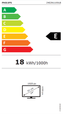 Philips LCD monitor, 60.5cm (23.8), Full HD (1920 x 1080) (24E2N1100LB/00)