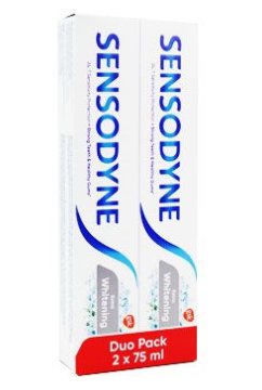 Sensodyne Zobna pasta Extra Whitening 2x75ml
