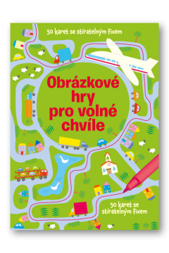 Slikovne igre za prosti čas - škatla + marker + 50 kart