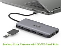 Acer 12v1 USB-C (USB,HDMI,PD,CD,DP,RJ45)