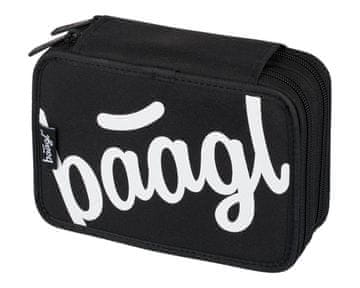 BAAGL Šolski svinčnik dvostopenjski Logo črn